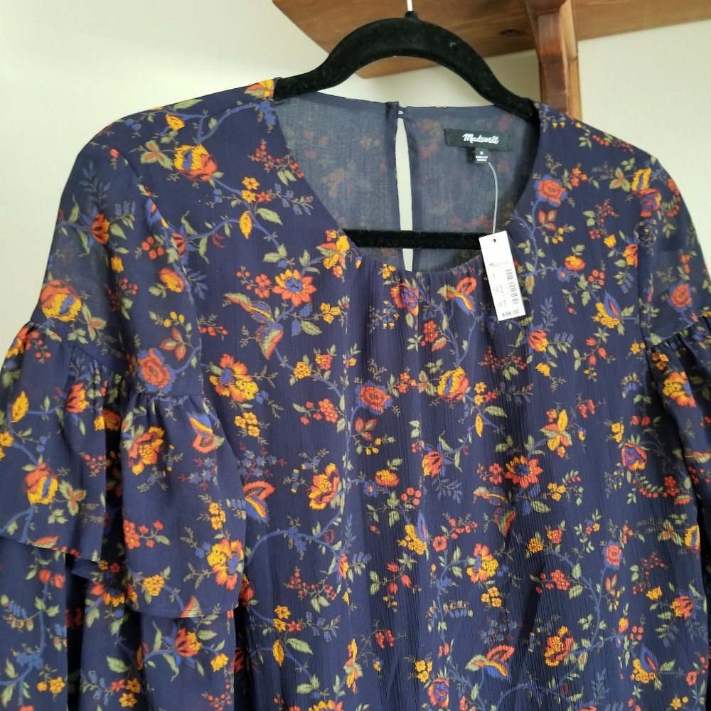 Madewell - Ruffle Sleeve Blouse - Picture 5 of 8